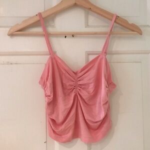 Pink crop top